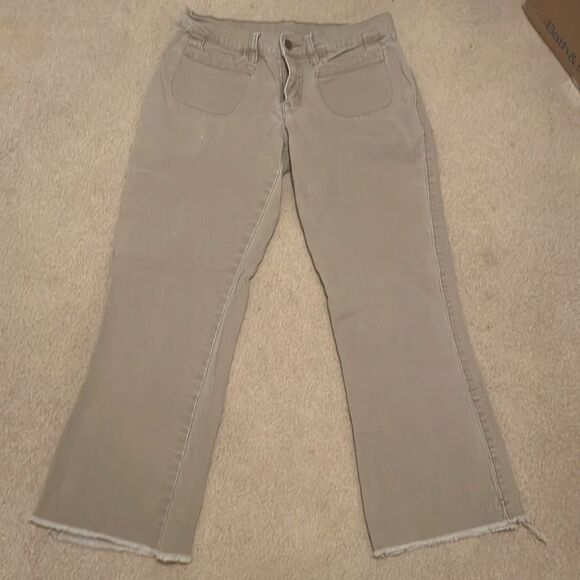 Wish Pants - 𝅺wish Tan Cropped Jeans. Size S